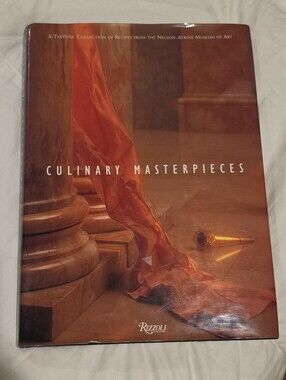 Rizzoli Culinary Masterpieces Coffee Table Book - Orange Cover